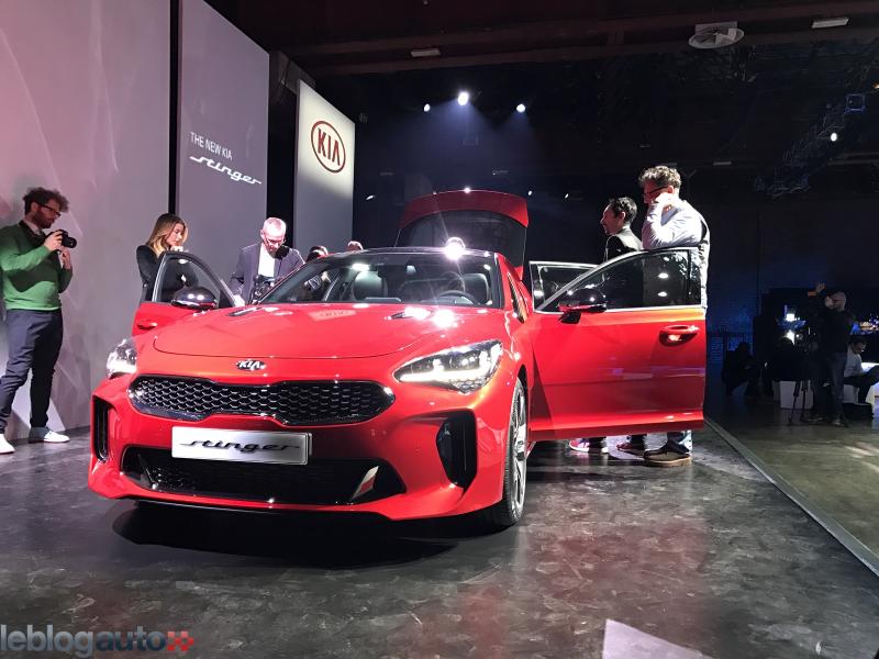  - Présentation live de la Kia Stinger 1