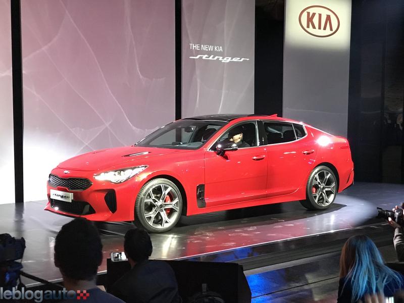  - Présentation live de la Kia Stinger 1