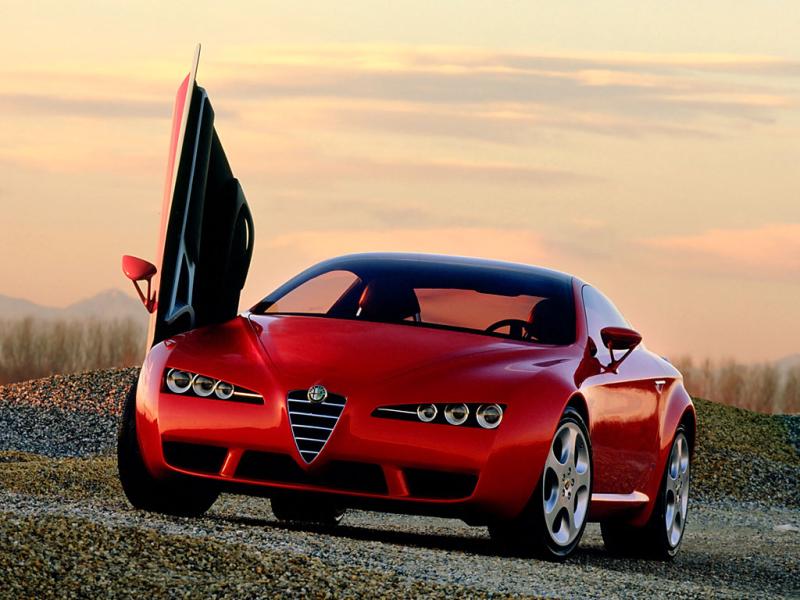  - Les concepts ItalDesign : Alfa Romeo Brera (2002) 1