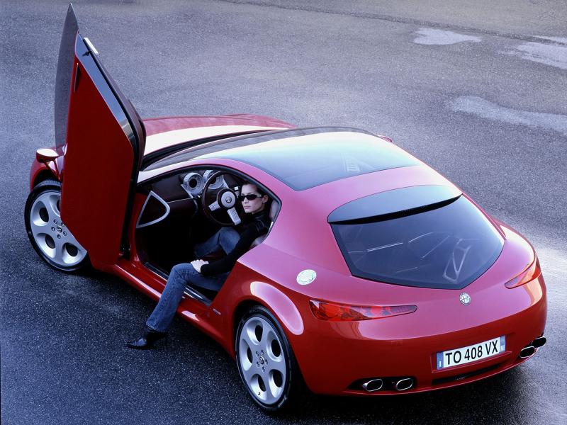  - Les concepts ItalDesign : Alfa Romeo Brera (2002) 1