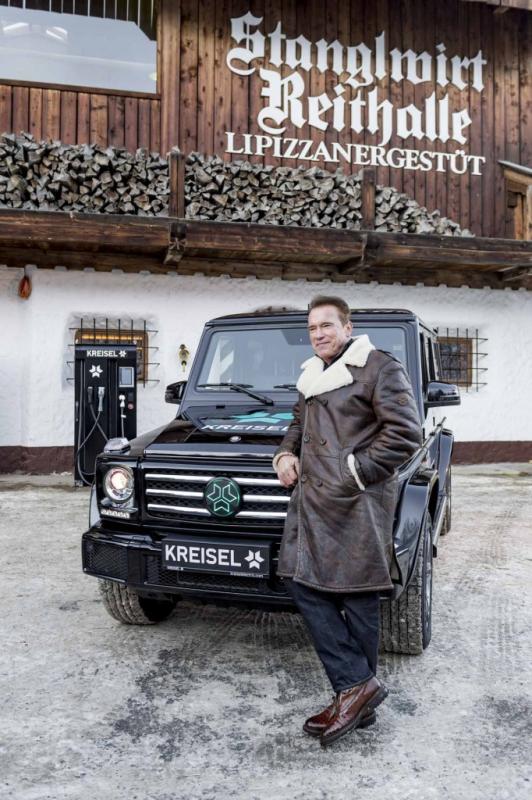  - Arnold Schwarzenegger s'offre un Mercedes Classe G électrifié 1