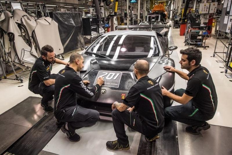  - Lamborghini Squadra Corse a construit sa 201e Lamborghini Huracàn 1