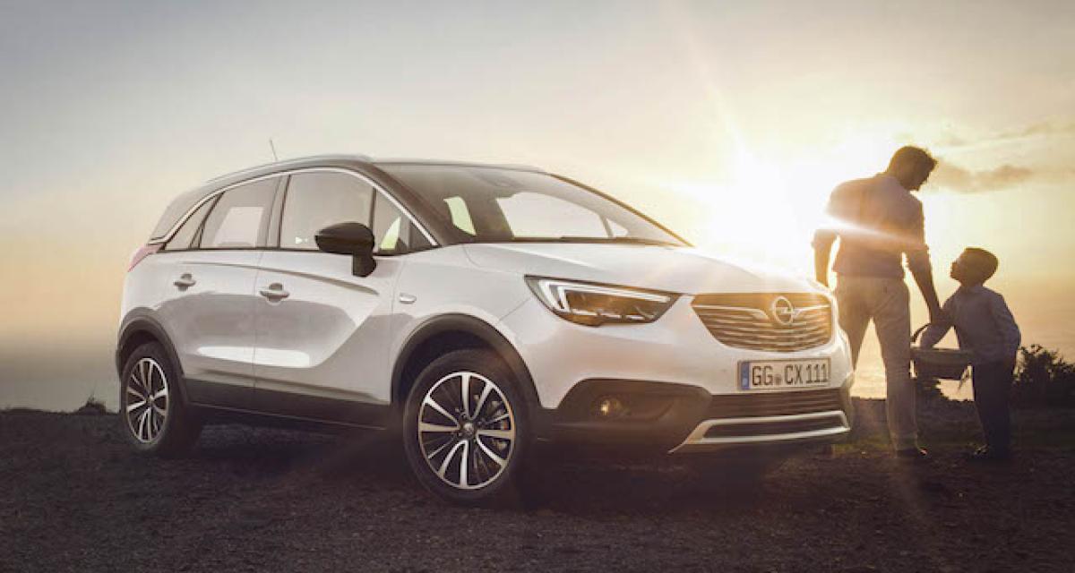 Opel veut conquérir les femmes avec le Crossland X