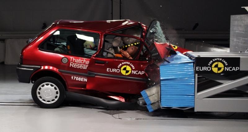  - Pour ses 20 ans, l'EuroNCAP crashe une Rover 100 de 1997