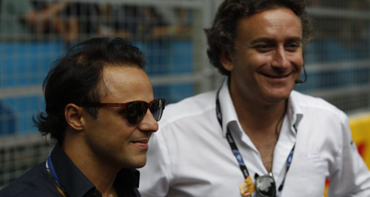 Felipe Massa a testé une Formule E Jaguar