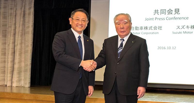  - Partenariat technologique en discussion entre Toyota et Suzuki