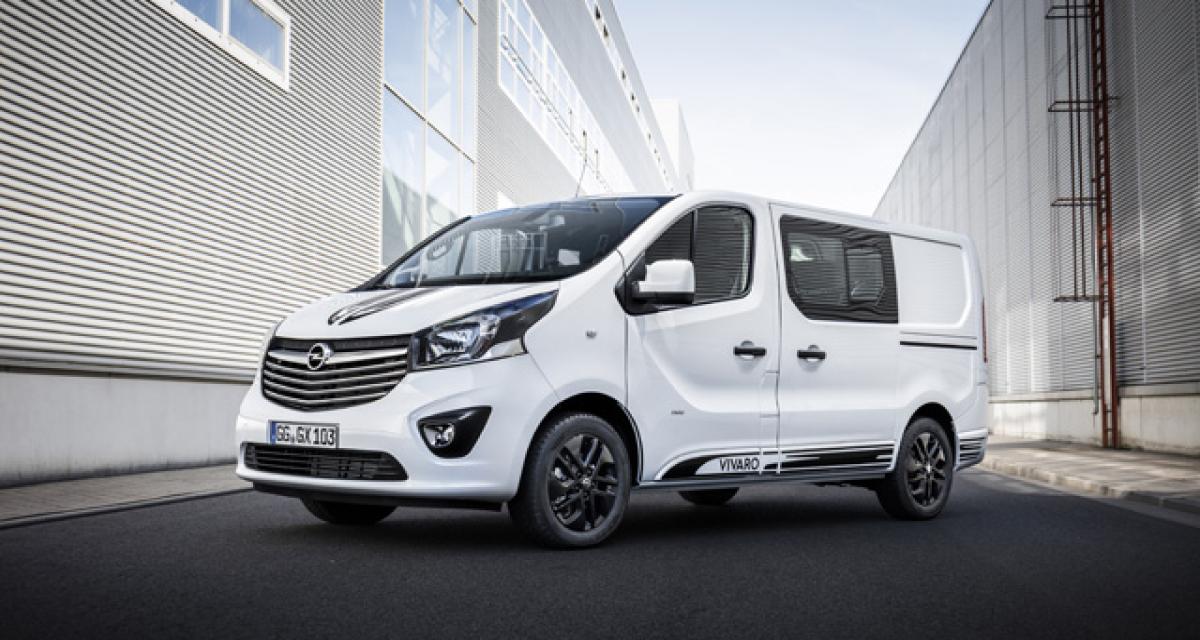L'Opel Vivaro Design Edition à partir de 28 300 € HT