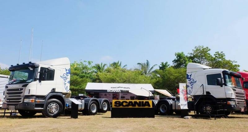  - Scania compte assembler en Thaïlande