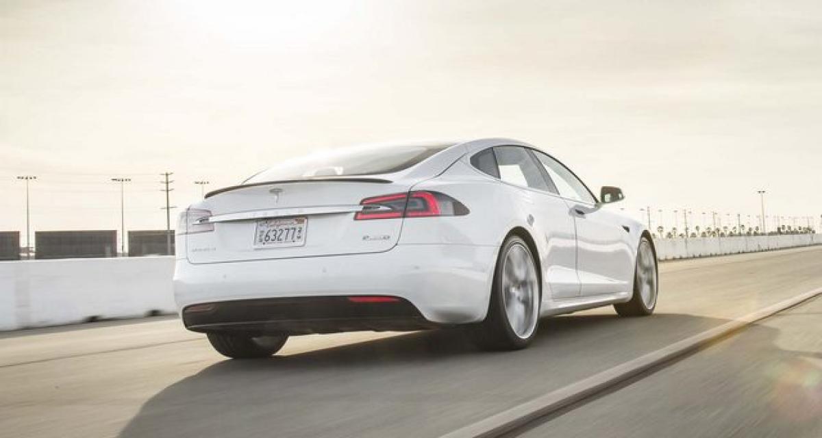 Tesla Model S P100D Ludicrous + : flashée en 2,275507139 secondes
