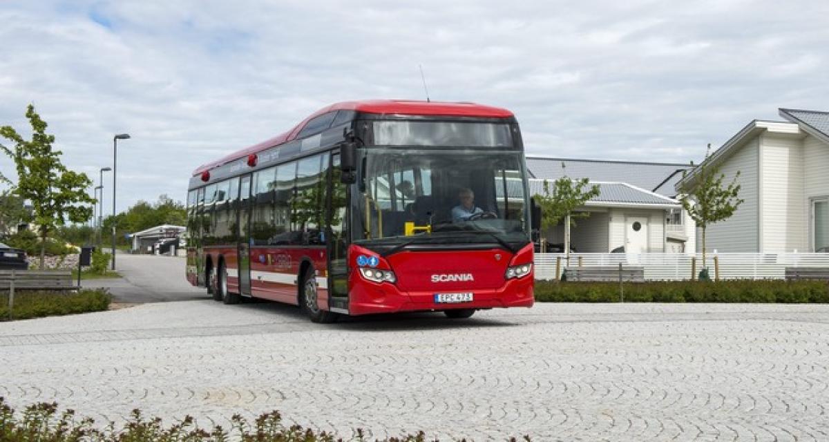 Des bus électriques Scania à Ostersund