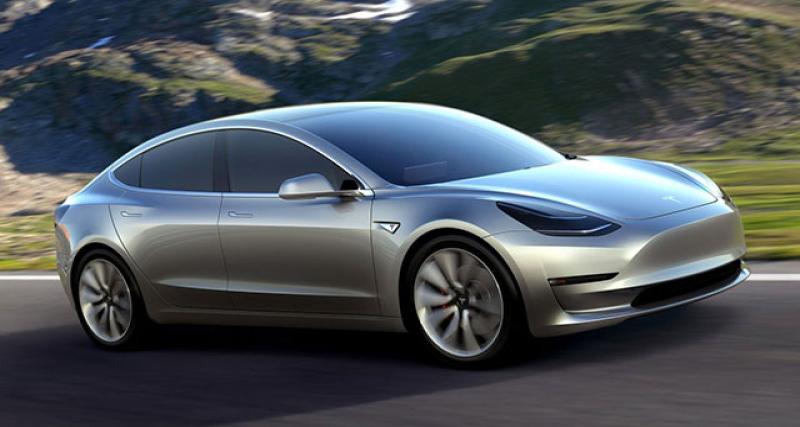  - Pas de batterie de 100 kWh pour la Tesla Model 3