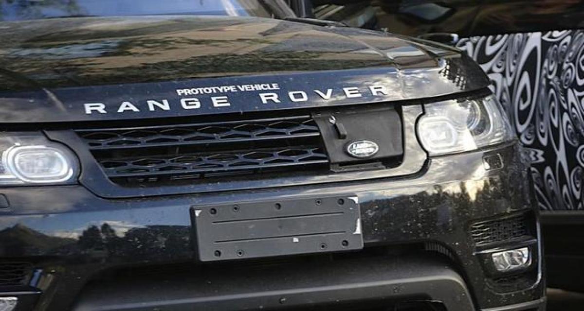 Spyshot : Range Rover Sport hybride rechargeable