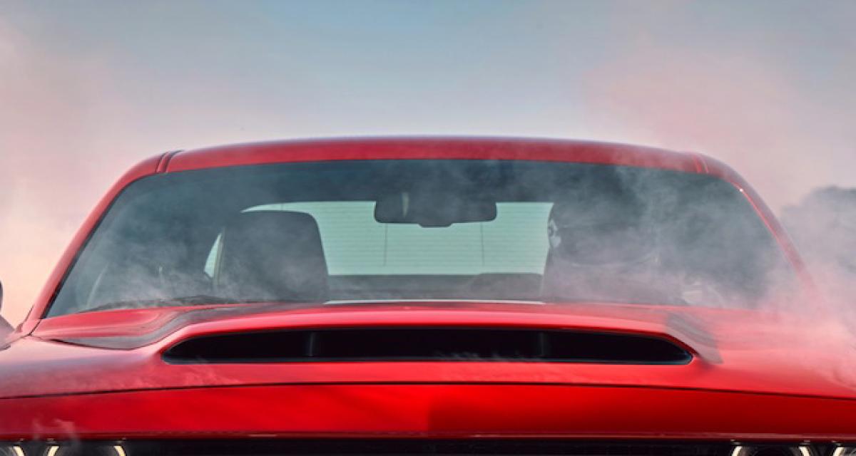 Nouveau teaser Dodge Challenger SRT Demon