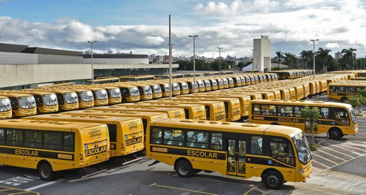 Une commande de 1600 cars scolaires pour Iveco, au Brésil