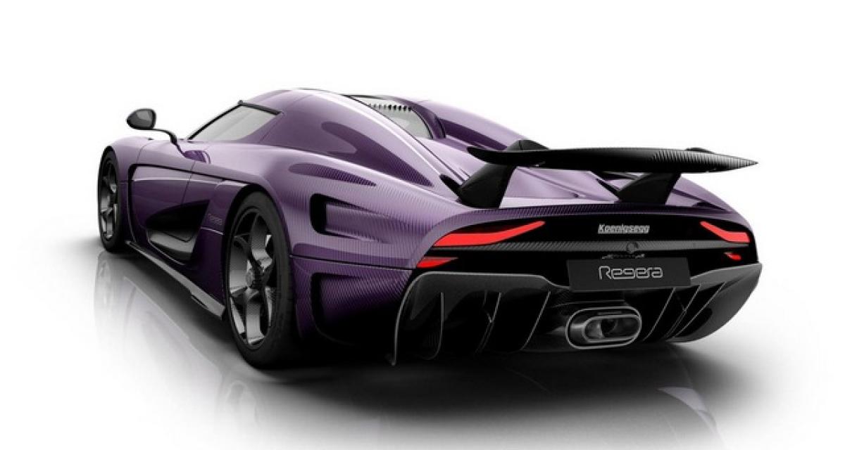 Koenigsegg Regera : nouvelle déclinaison de l'hypercar