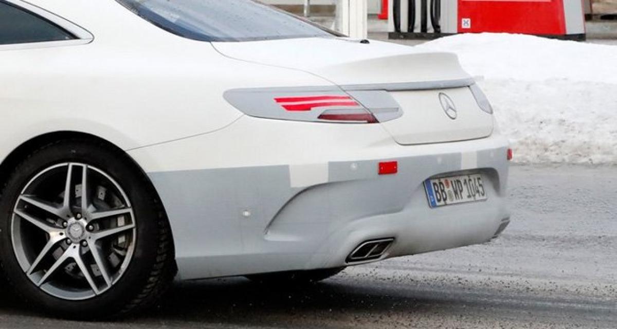 Spyshot : Mercedes Classe S Coupé