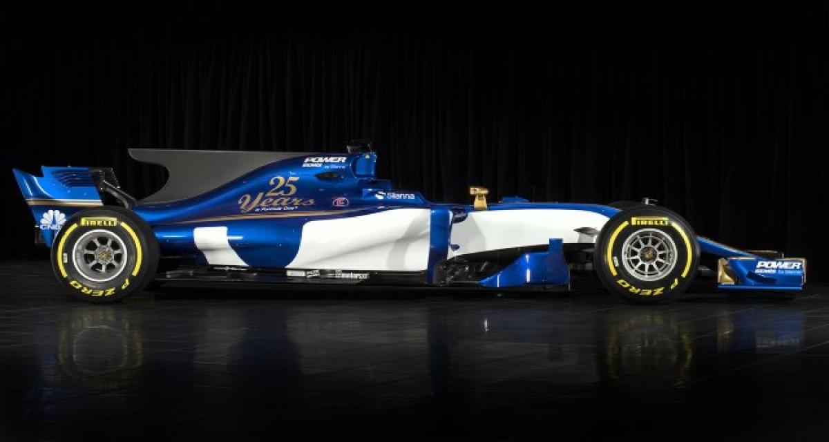 F1 2017 : voici la nouvelle Sauber C36