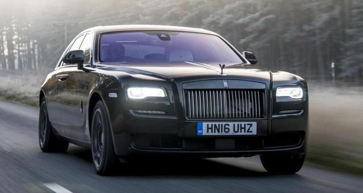 Une Rolls-Royce Ghost Black Badge un peu particulière