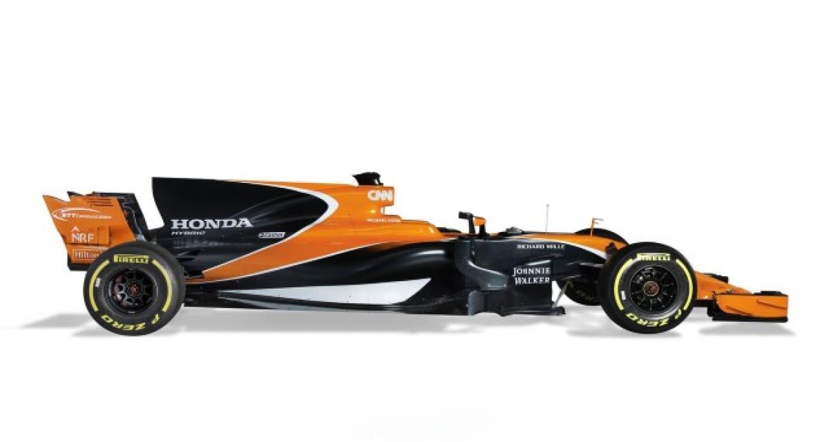 F1 2017 : la McLaren MCL32 passe à l'orange