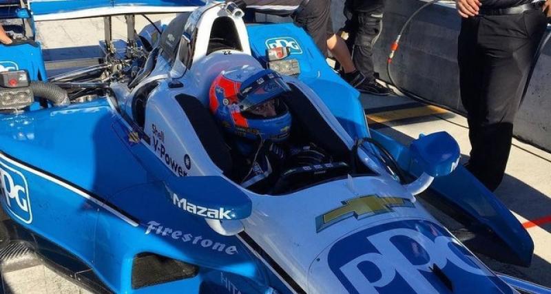  - Indycar 2017 : Ricky Taylor teste la Penske