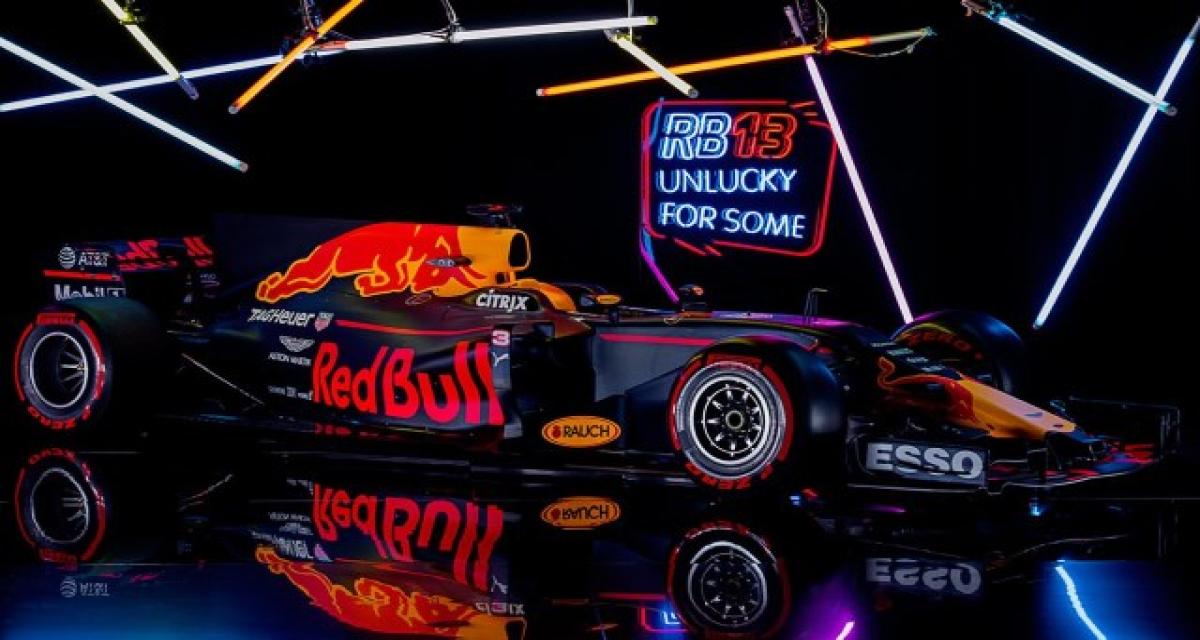 F1 2017 : Red Bull présente la RB13 pour conjurer le sort