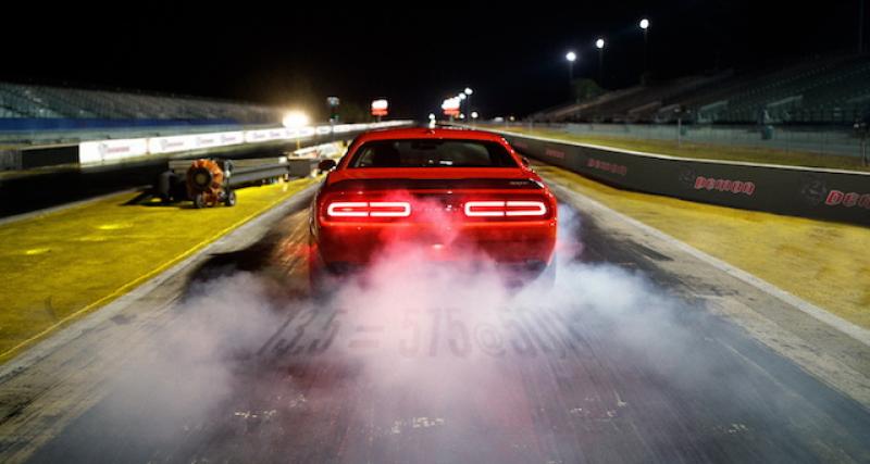  - New-York 2017: La Dodge Challenger SRT Demon aura un mode Drag Race