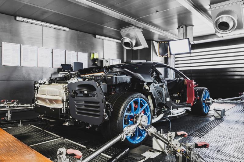 - Début de la production de la Bugatti Chiron 1