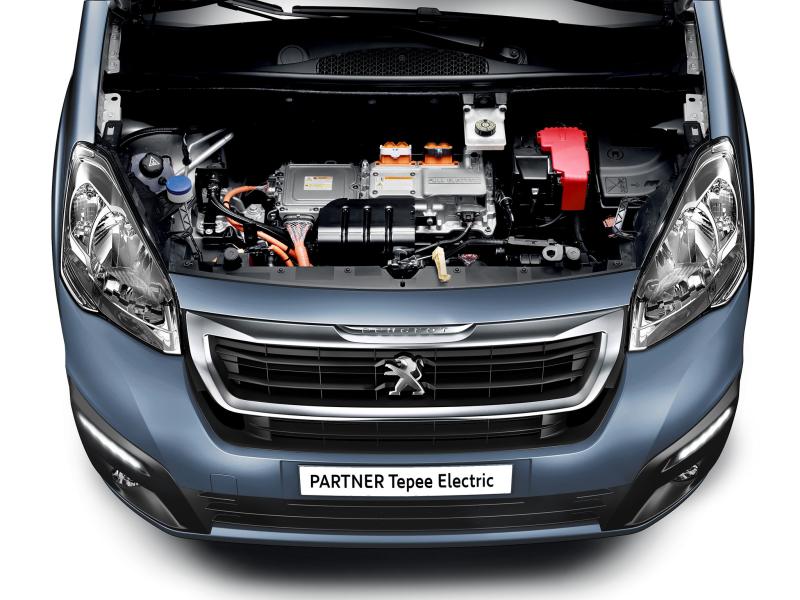  - Genève 2017 : Peugeot Partner Tepee Electric 1