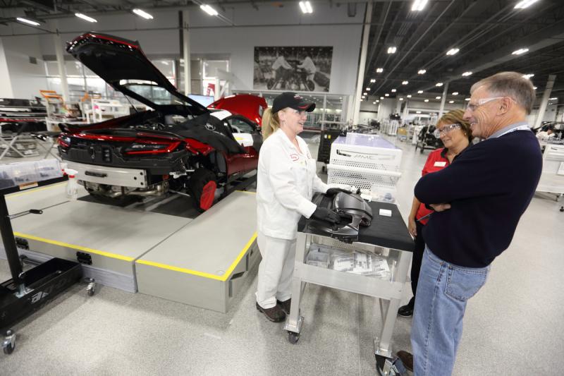  - Acura NSX : les clients dans les coulisses de la production 1