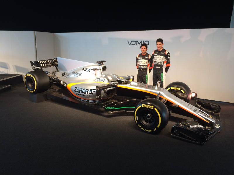 F1 2017 : Force India VJM10 - "Touchez ma bosse monseigneur" 1