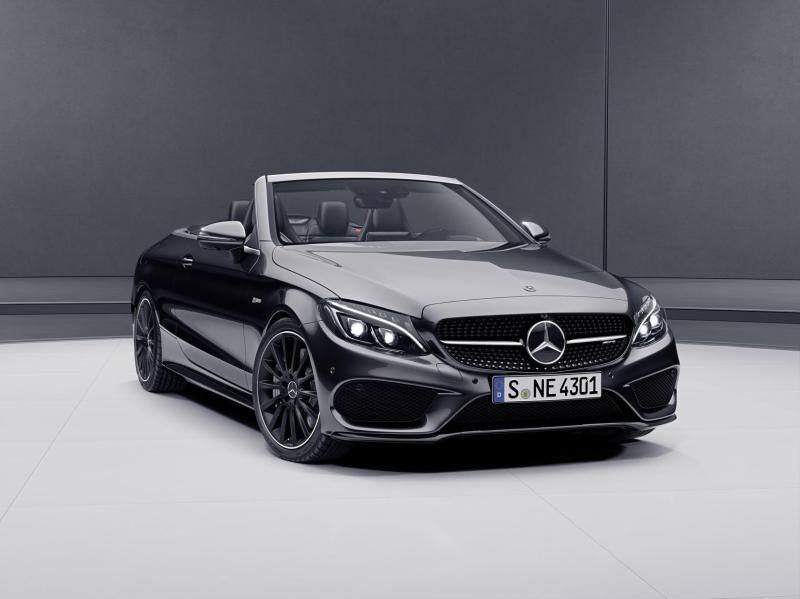  - Genève 2017 : Mercedes-AMG C43 Coupé et Cabriolet Night Edition 1