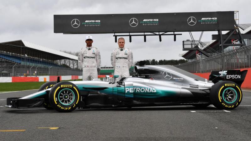  - F1 2017 : Mercedes présente la W08 EQ Power+ 1