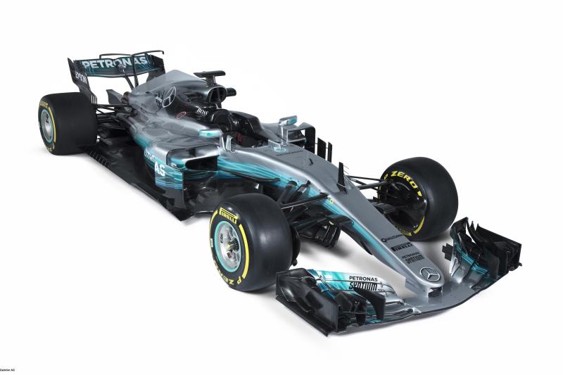  - F1 2017 : Mercedes présente la W08 EQ Power+ 1