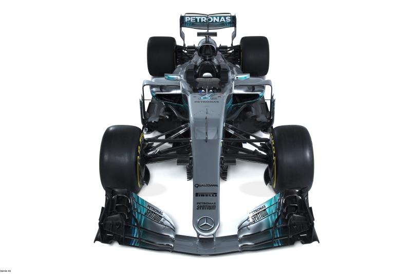  - F1 2017 : Mercedes présente la W08 EQ Power+ 1