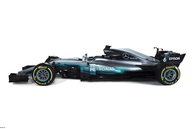  - F1 2017 : Mercedes présente la W08 EQ Power+ 1