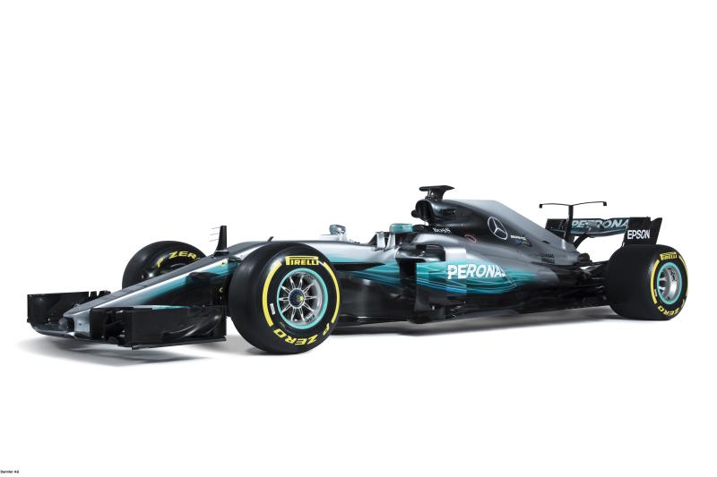  - F1 2017 : Mercedes présente la W08 EQ Power+ 1