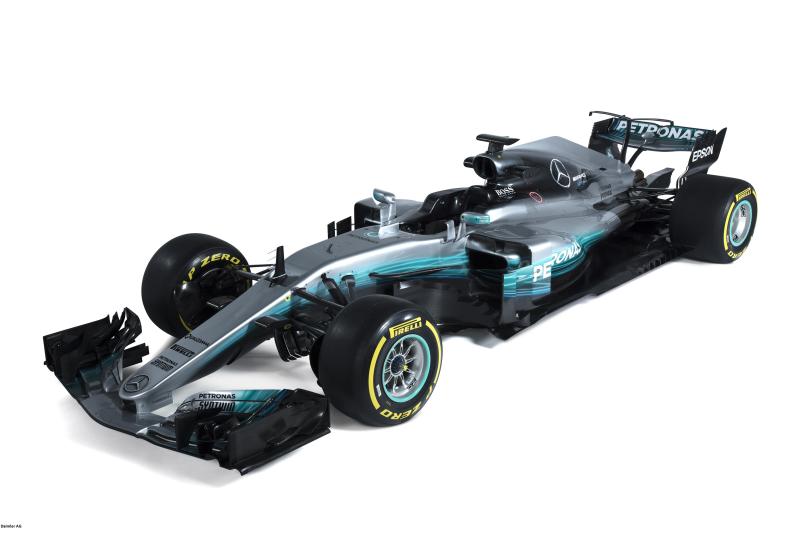  - F1 2017 : Mercedes présente la W08 EQ Power+ 1