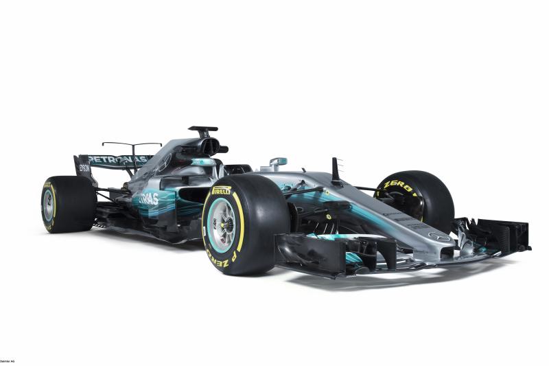  - F1 2017 : Mercedes présente la W08 EQ Power+ 1