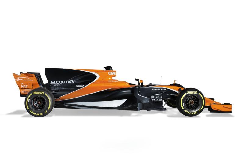  - F1 2017 : la McLaren MCL32 passe à l'orange 1