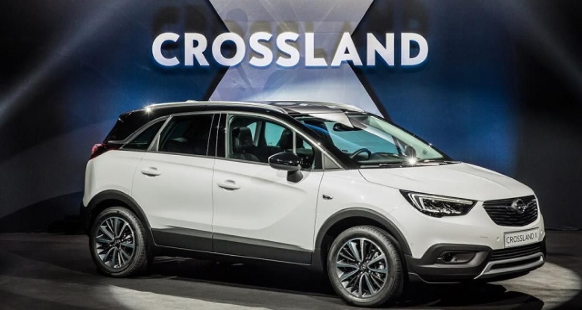 Genève 2017 : L’Opel Crossland X y sera finalement présenté