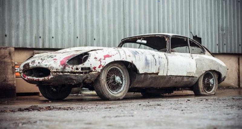  - Une Jaguar E "barn find" pour 44 000 € !