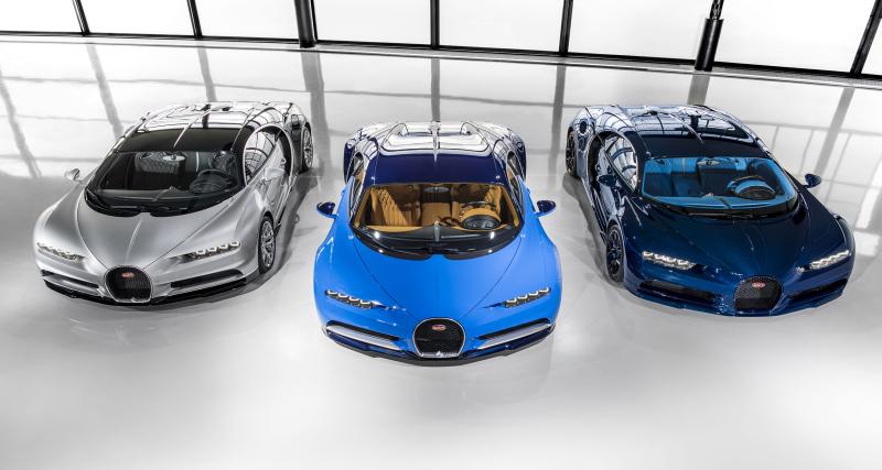  - Bugatti commence à livrer les Chiron à ses clients