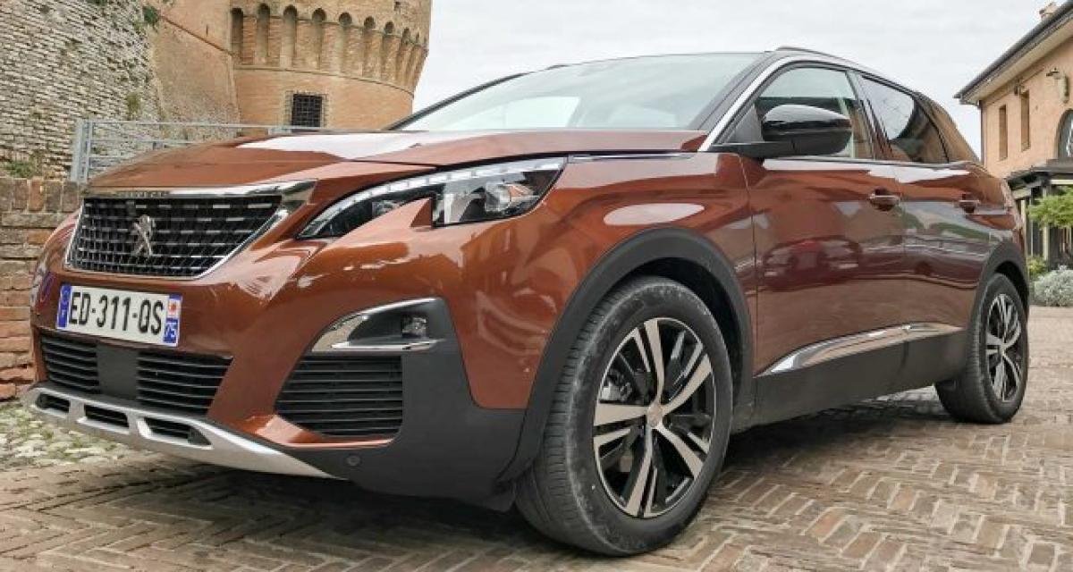 Le Peugeot 3008 élu Voiture européenne de l'année 2017