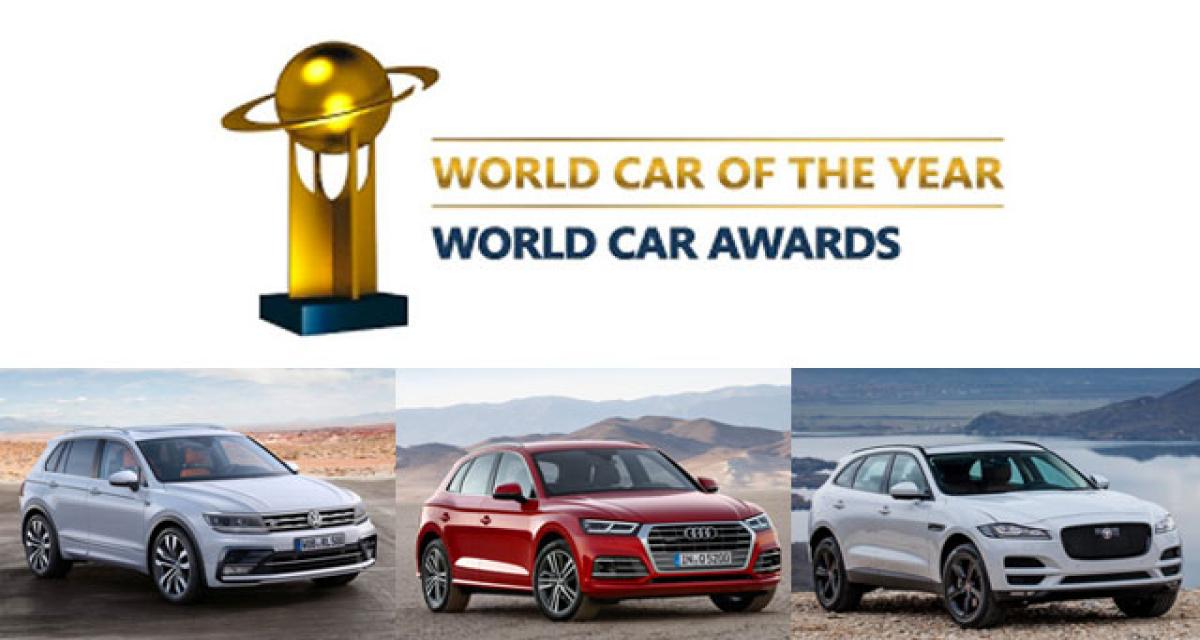 World Car Awards 2017 : les finalistes