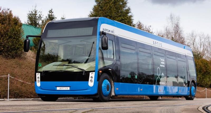  - Alstom et NTL présente l'APTIS, le "bus du futur"