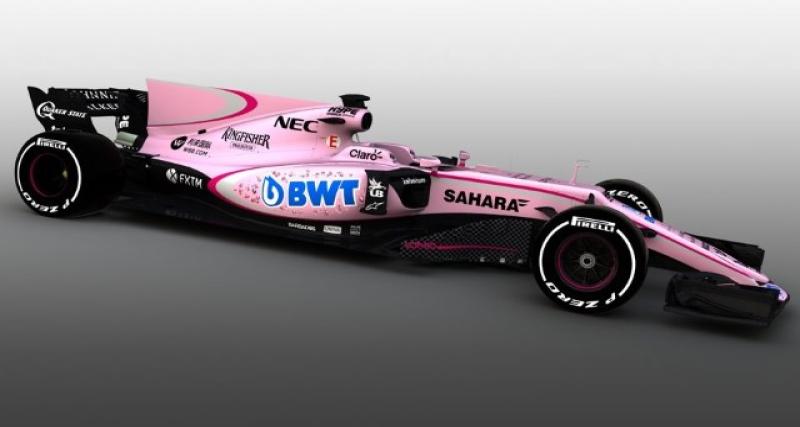  - F1 2017 : La Force India vire au rose