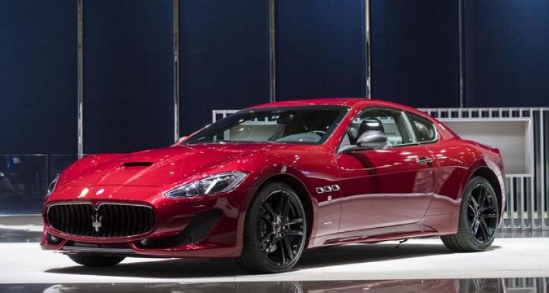  - Maserati GranTurismo Sport et GranCabrio Sport : en série limitée