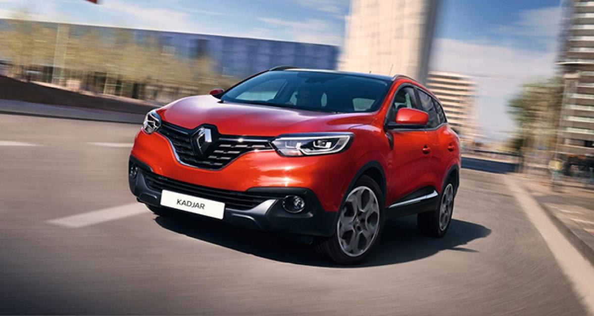 Renault : les gammes Kadjar et Megane évoluent légèrement