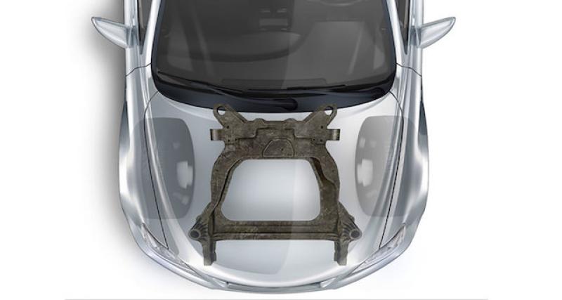 - Ford et Magna dévoilent un berceau moteur en fibre de carbone
