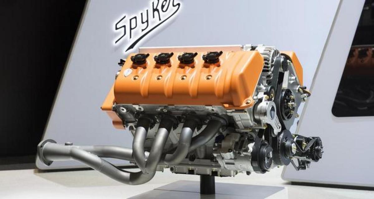 Aucun souci à envisager pour le V8 développé par Koenigsegg pour Spyker